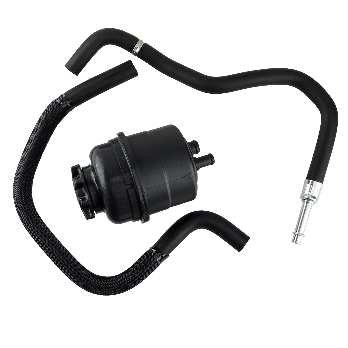 Car Power Steering Reservoir With Pressure Return Hose Fit For BMW Mini Cooper Porsche 924 32411097164 32411095526 32411094306