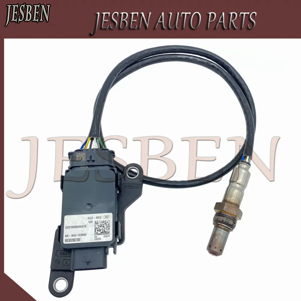 

9830288780 NOX Sensor fit for CITROEN C5 Berlingo Peugeot Partner 308 3008 508 5008 Rifter Fiat Doblo 1.5 BlueHDi 2018-2024