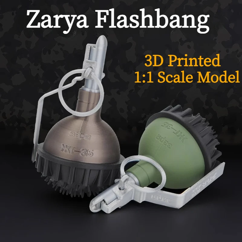 

1:1 Scale Replica 3D Printed Dawn Zarya Z3 Grenade Model Cosplay Film Television Scene Decoration Prop X