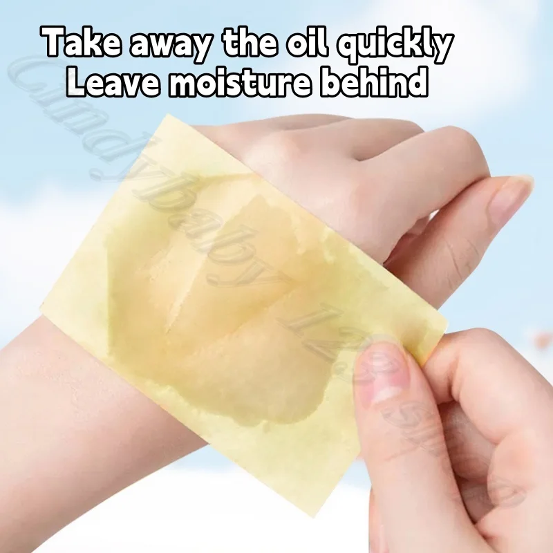 Gesichtsquaste, ölabsorbierender Papierpulverkuchen, um Gesichtsglanz und Erfrischung zu entfernen, verstopfte Poren, Make-up, leicht zu tragen