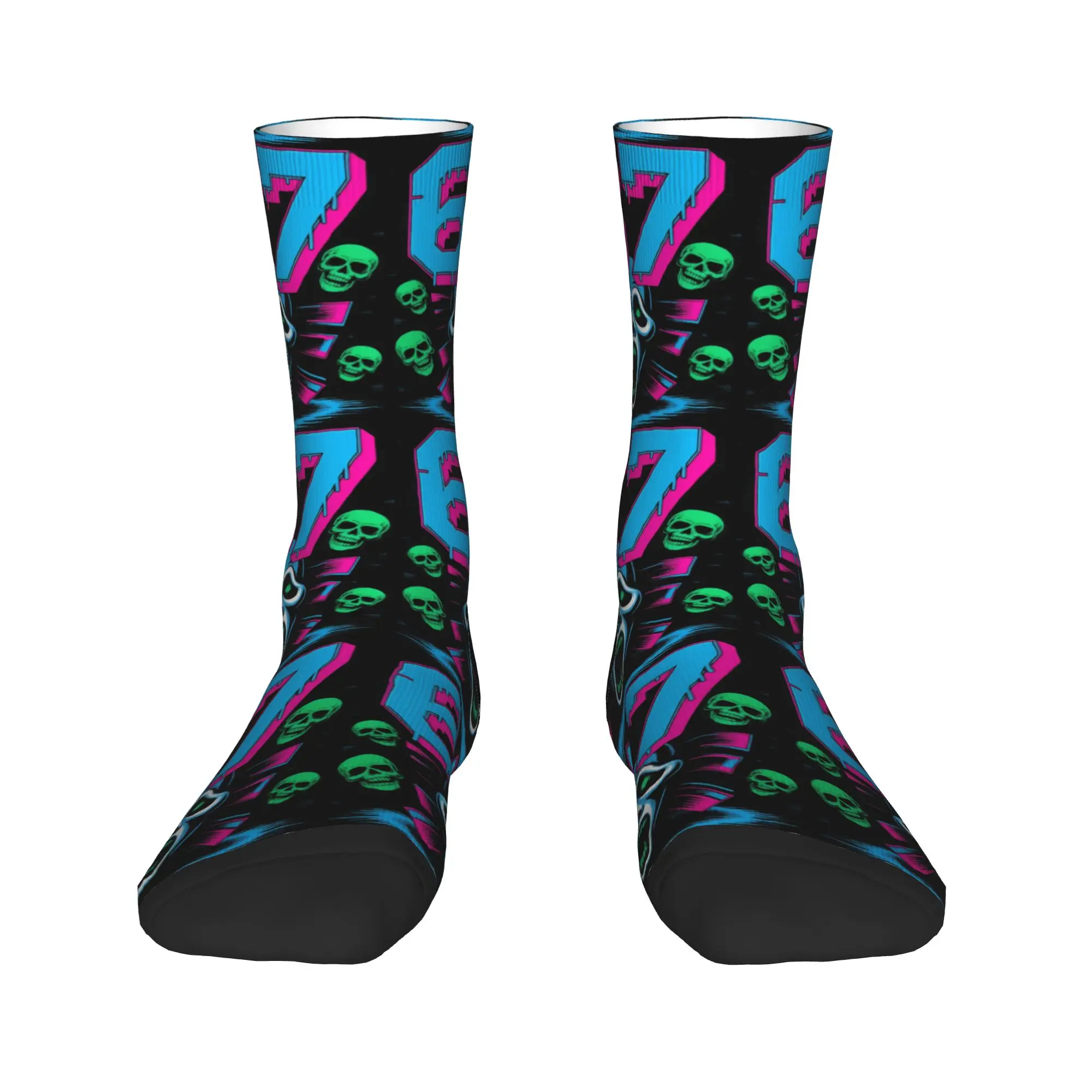 67 هالوين الرعب مضحك مخيف زي الجوارب عدم الانزلاق جوارب الرجال الدافئة لينة تشغيل جوارب رياضية الشتاء تصميم غير رسمي الجوارب