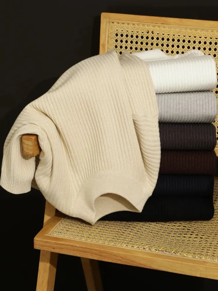 

Sle Men's Color Casual round Ne ort Sve Knitted Sweater Soft Polyester Fiber Faion Urban Youth Wear