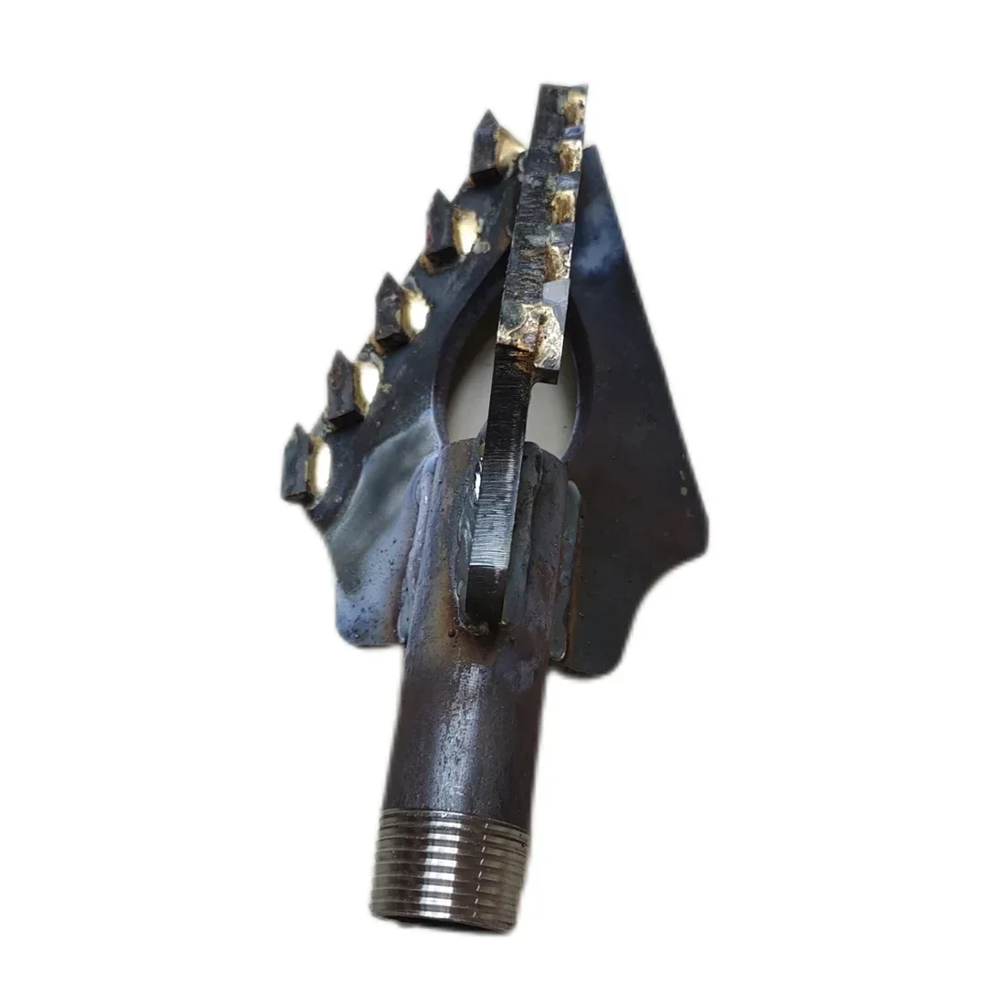 Small water well drilling rig three wing alloy drill bit soil sand layer suitable for one-inch drill pipe drilling rig drill bit