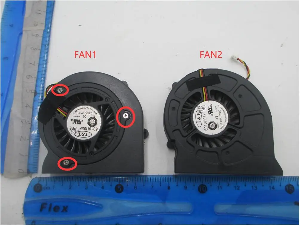 NEW 6010H05F PF3 E33-0900163-L01 MFNC-C537F DC5V 3Pin For MSI VR601 VR200 VR440 EX400 EX401 EX401X EX600 Cooling Fan