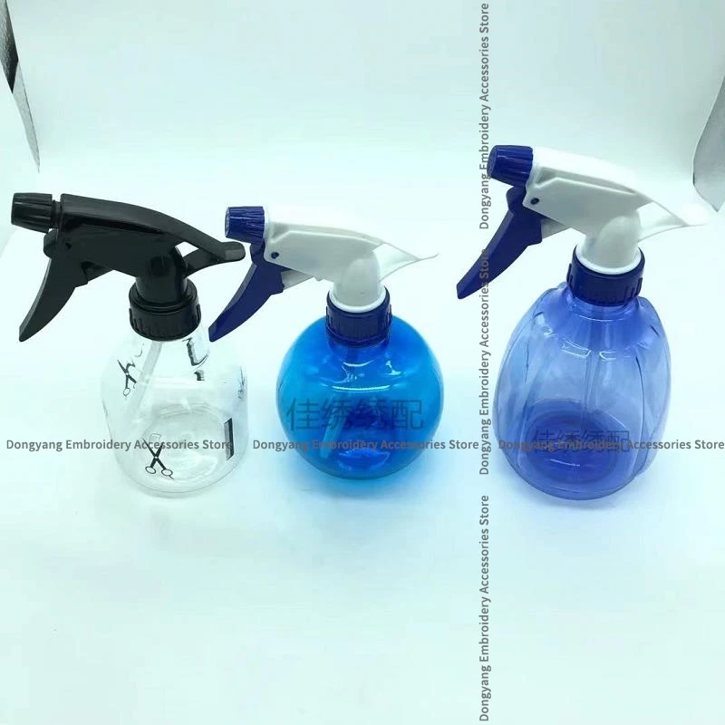 Plastic Small Oil Pot for Maintenance of Computer Embroidery High-Speed Machine White Oil Disinfection Spray round Oil Spray Pot