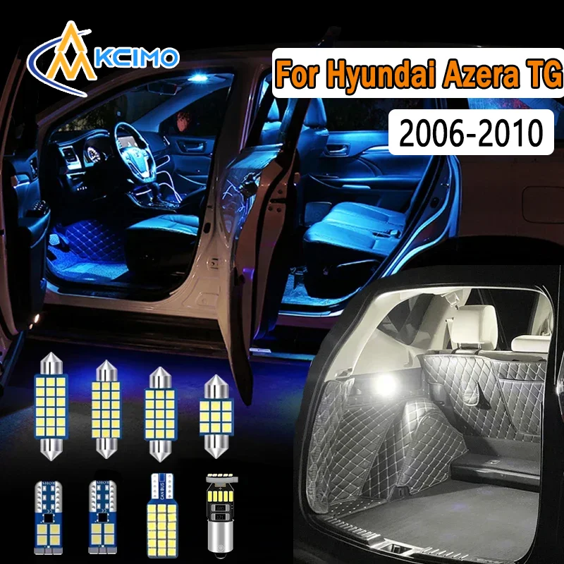 

Premium Specialized Car Interior LED Light Canbus High Brightness Long Lifespan for Hyundai Azera TG (2006-2010)