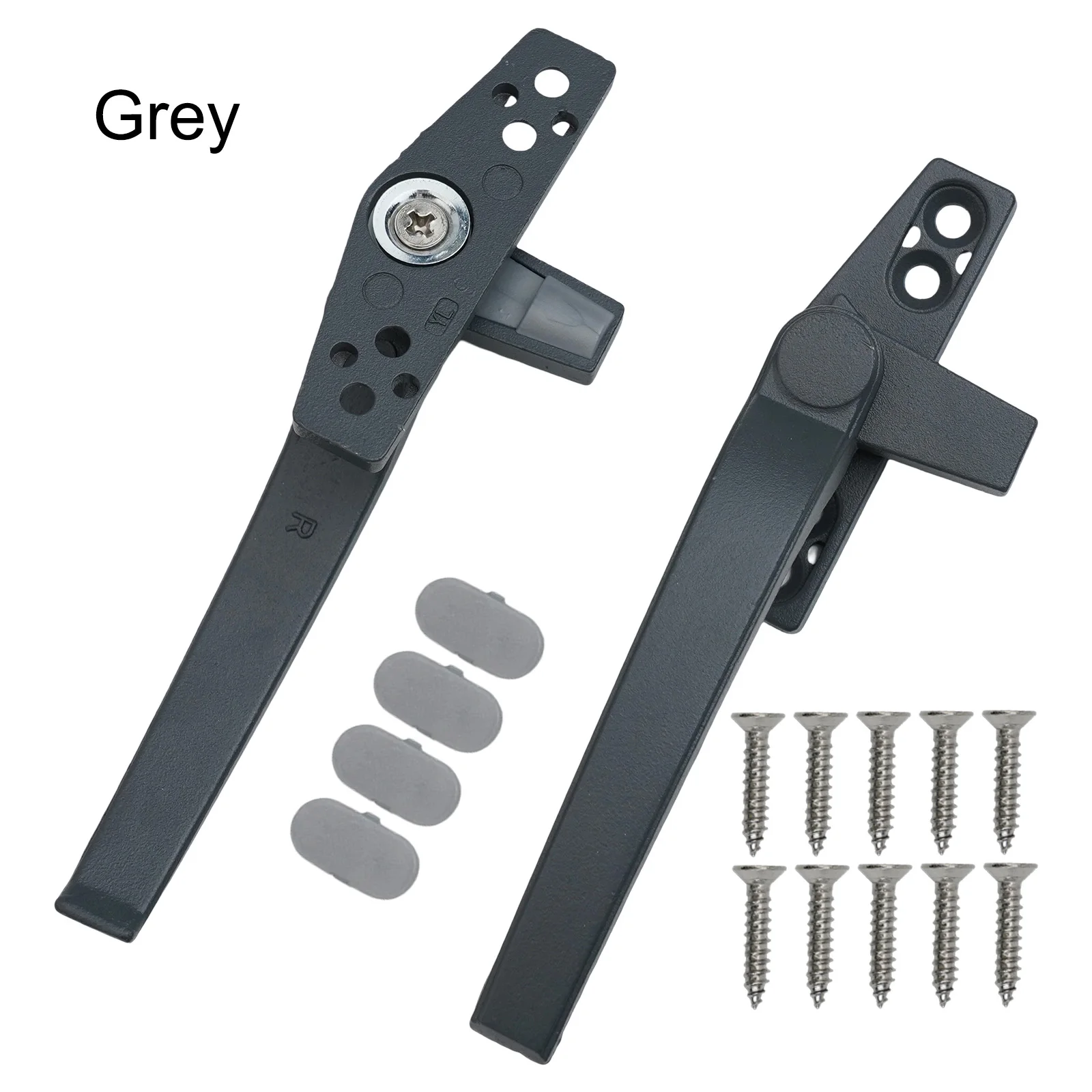 Handles Replacement Hardware Kit 2Pcs Sliding Doors For Windows Handle Casement Handles Repair Set For Window Locks Casement