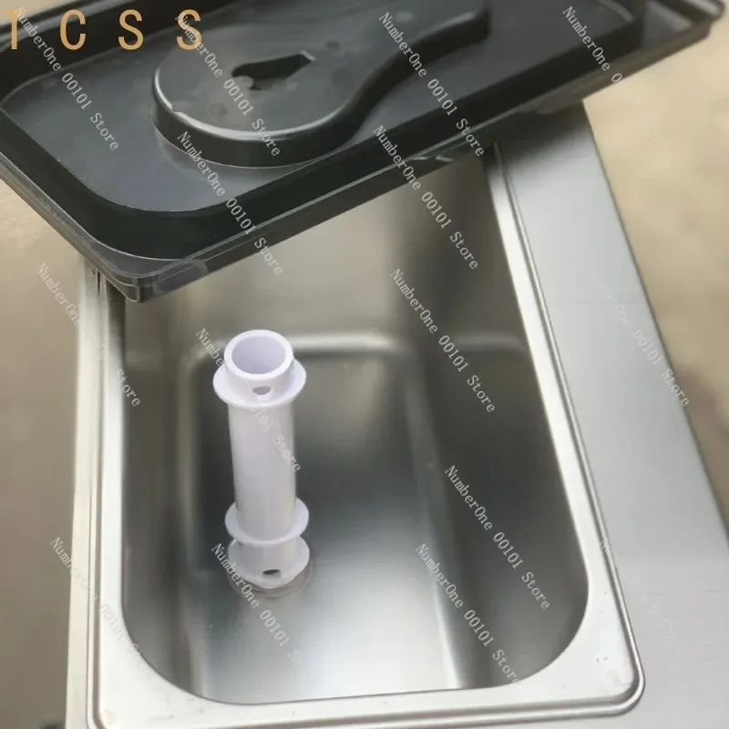 Countertop Soft‑Serve Ice Cream Machine, Commercial Single‑Head Fully‑Auto Frozen Dessert Maker