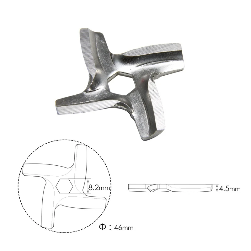 Moulinex 고기 연마기 나이프 민서 블레이드 주방 가전 부품, HV2 HV3 HV4 HV6 HV8 ME406 ME420 ME605 ME650