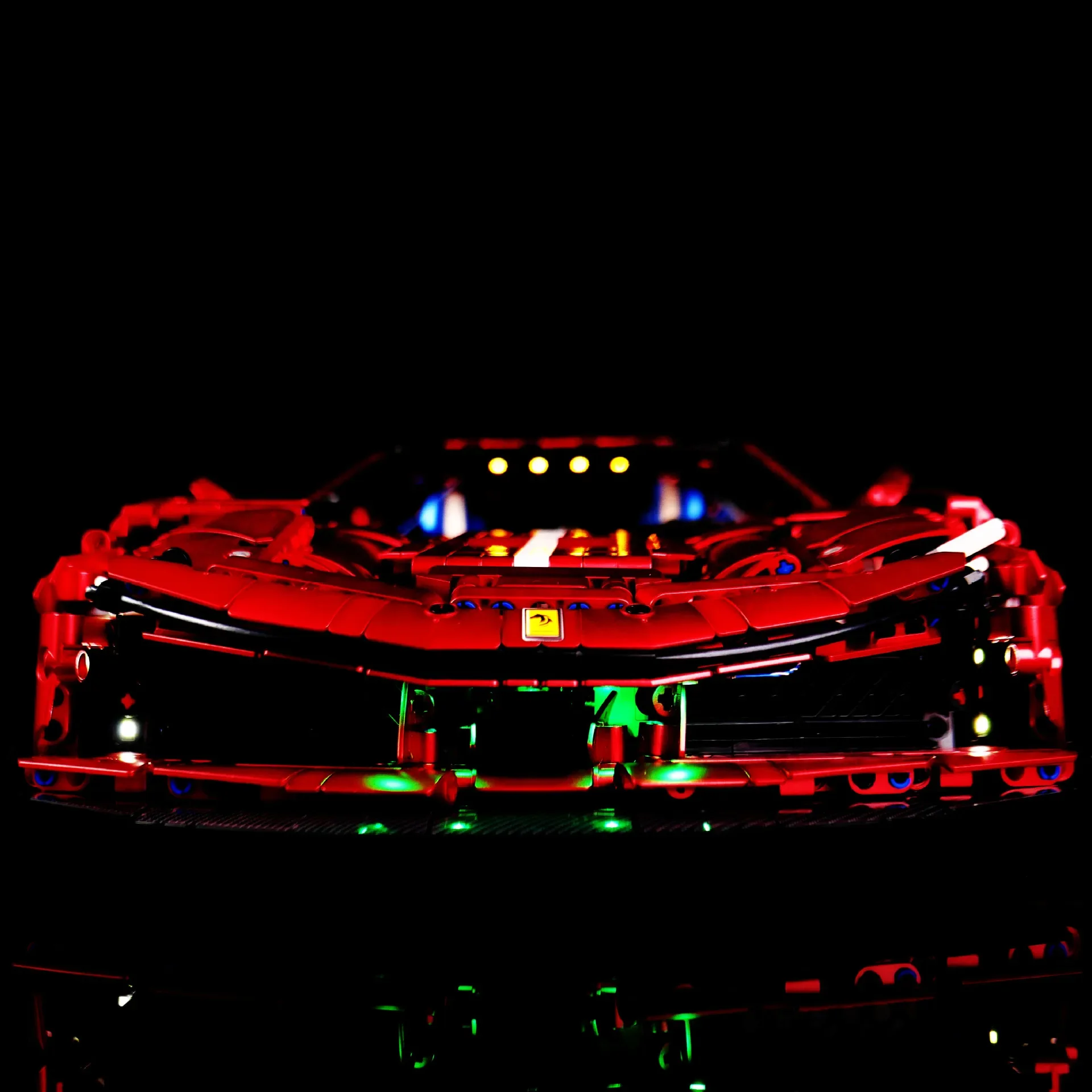 DIY RC LED ライトキット レゴ 10623 テクニカルスポーツカー用 (LED ライトのみ、ブロックモデルなし)