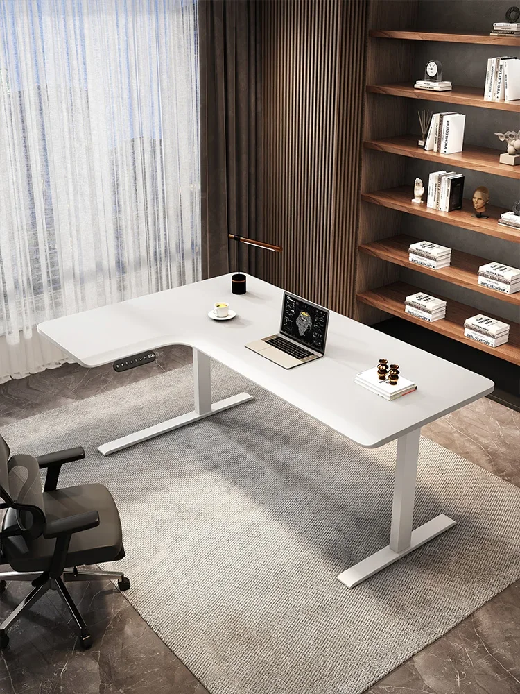 

Electric lifting desk corner desk home study computer desk