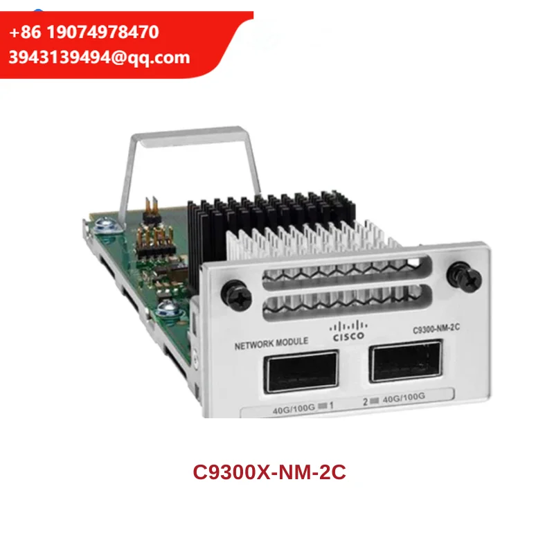 

Модуль коммутационного оборудования QSFP+ для серии Catalyst 9300X, 2x 40 Гбит/с, приватная модель C93000X-NM-2C, коммутационная мощность, в наличии, Китай