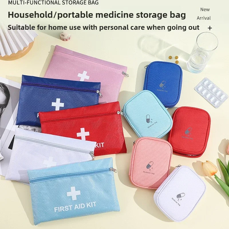 

Portable Travel First Aid Kit, Outdoor Portable Small Medicine Package, Household Storage Bag, Medical First Aid Kit