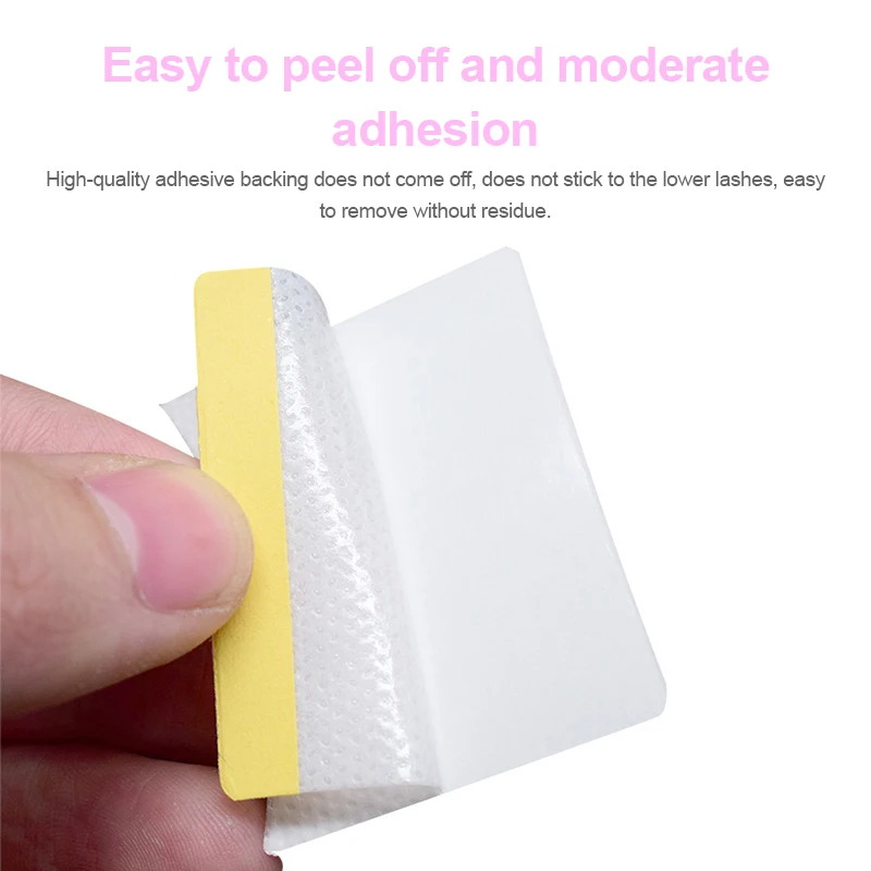 40 個使い捨て綿まつげパッチステッカーまつげを除去するためのアイパッドパッチまつげエクステンション女性メイクツール