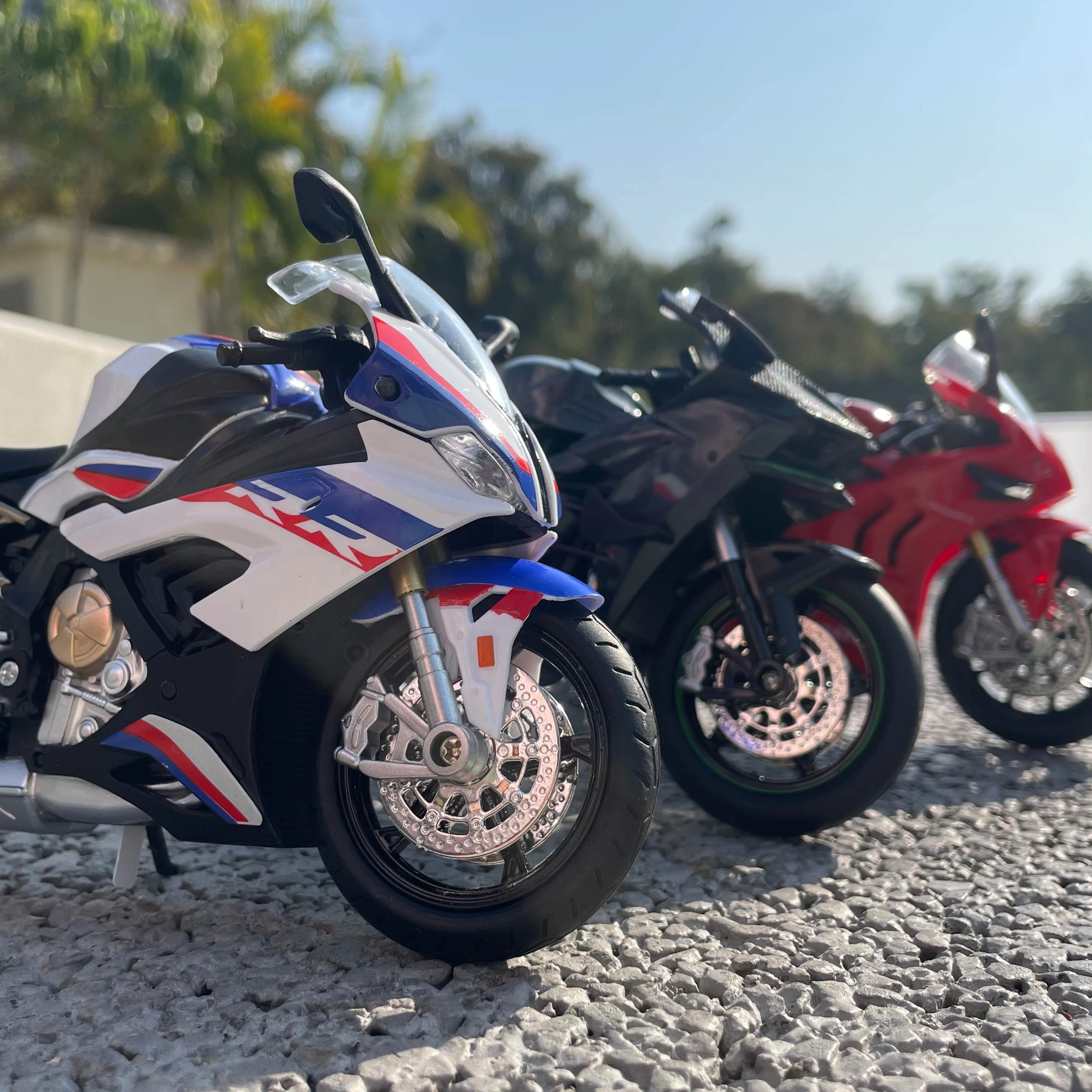 

1/12 Racing Cross-country Motorcycle Model Simulation Alloy Toy Street Motorcycle Model Collection Kids Gift