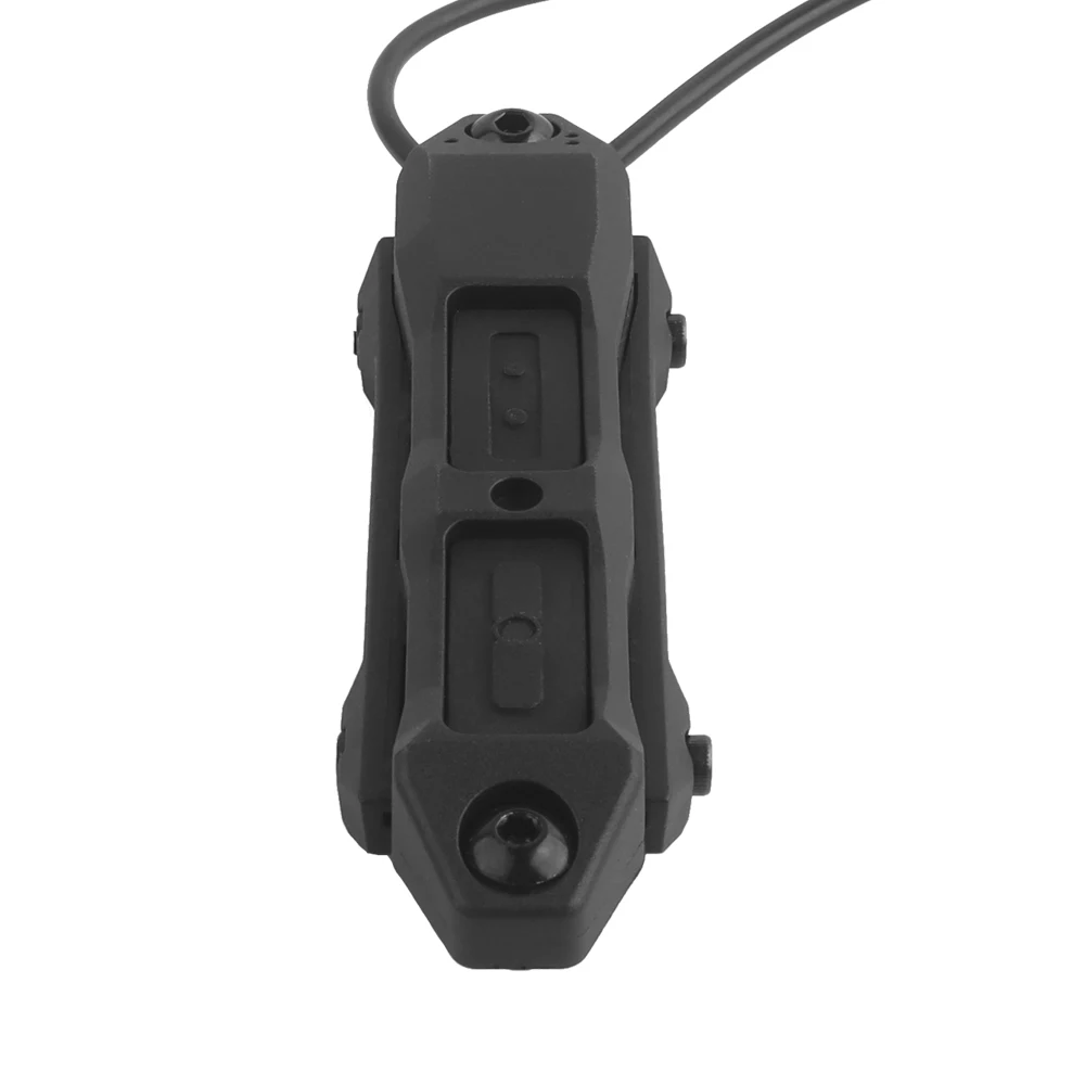 Triple head adapted to 2.5MM interface PEO rail convenient key control PEO or flashlight button function