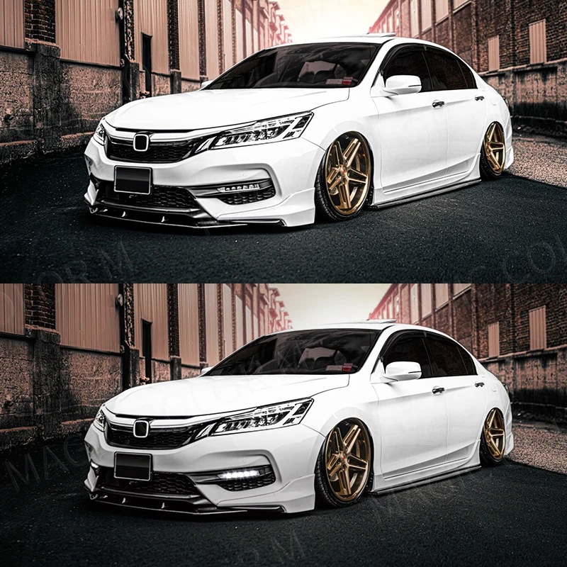 Fog Lamps For Honda Accord Sedan 2016 2017 2018 2019 2020 LED DRL Daytime Running Lights Headlight Wires Switch Waterproof 12v