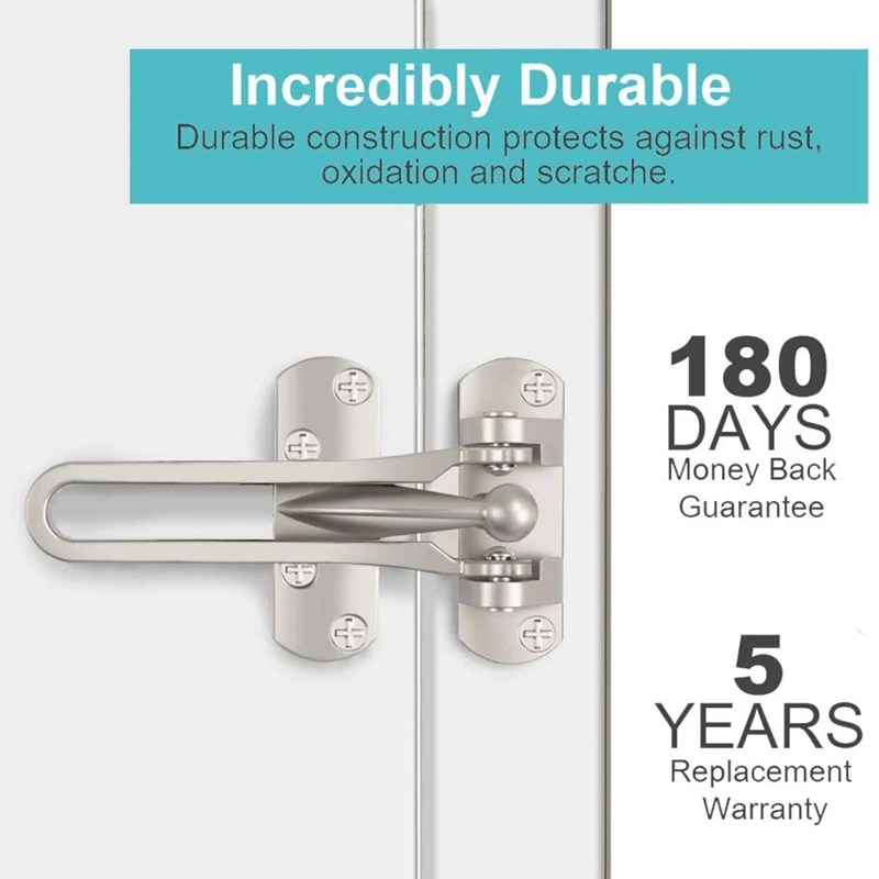 ホームセキュリティの強化ドアラッチ、盗難防止ボタン、寝室のラッチ、ホテルのセキュリティ、トップセール