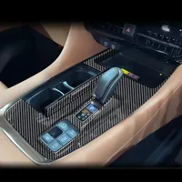 Center Console Gear Shift Panel Cover For Toyota Alphard VELLFIRE 40 Series 2023 2024 RHD Anti-Scratch Protective Sticker Trims