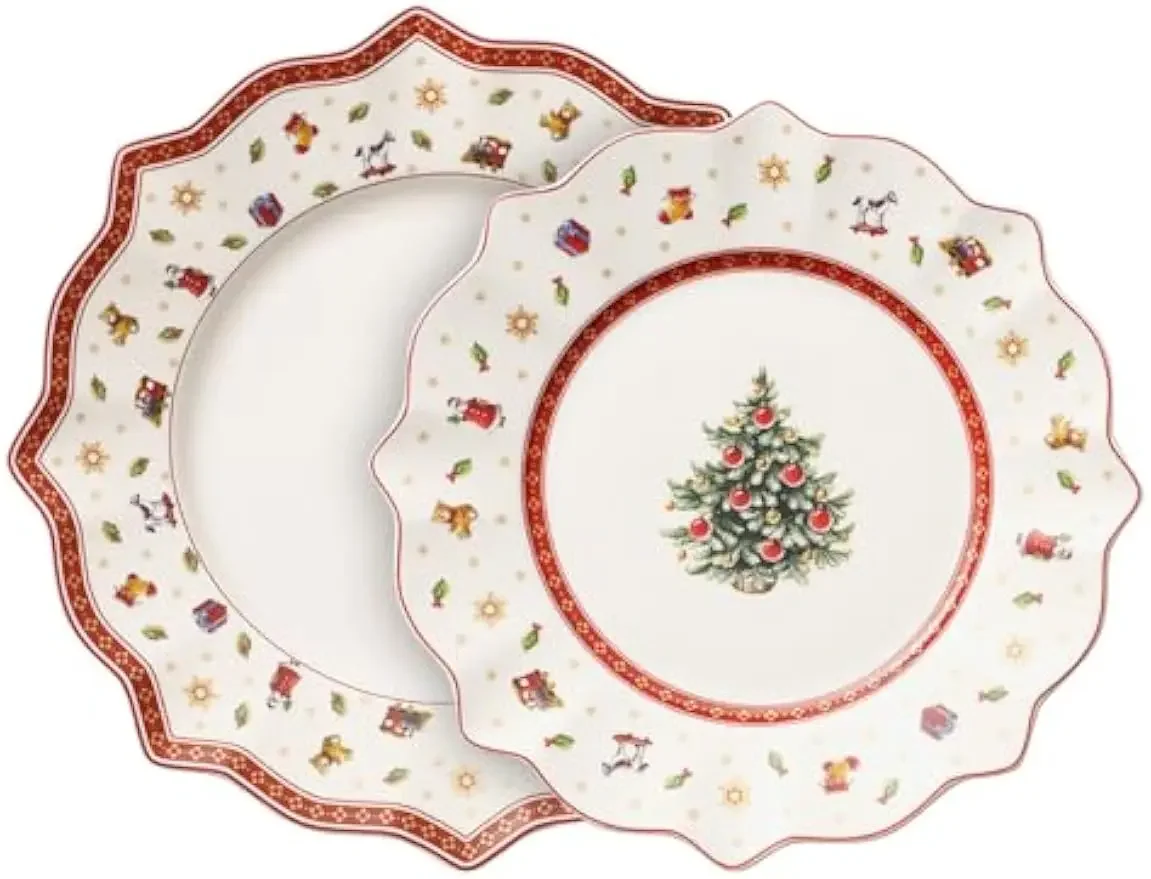 

Набор тарелок Toy's Delight Multi Colour, премиум-класса, из фарфора, 8 шт.