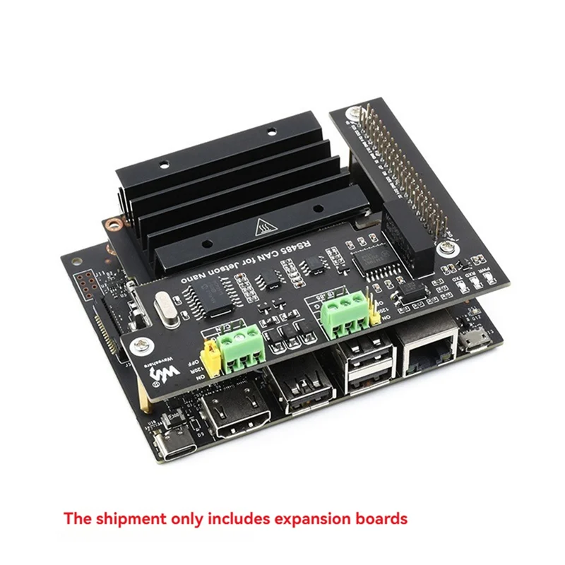 

Waveshare For Jetson Nano RS485 CAN Expansion Board Digital Isolated UART Communication Multiple Protection Circuits