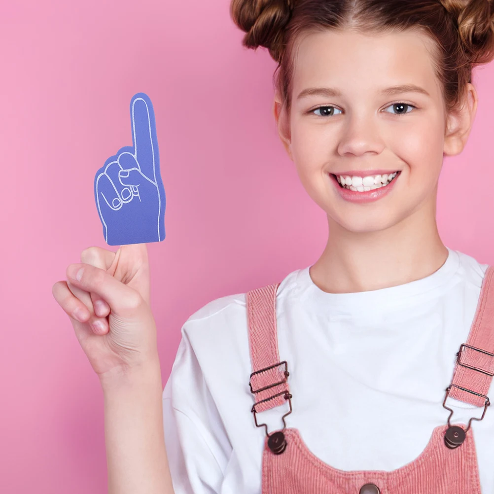 

24 Pcs Foam Finger Cots Sports Party Accessories Cheer Leading Foams Hand for Sporting Events Eva Supplies Cheering Prop Child