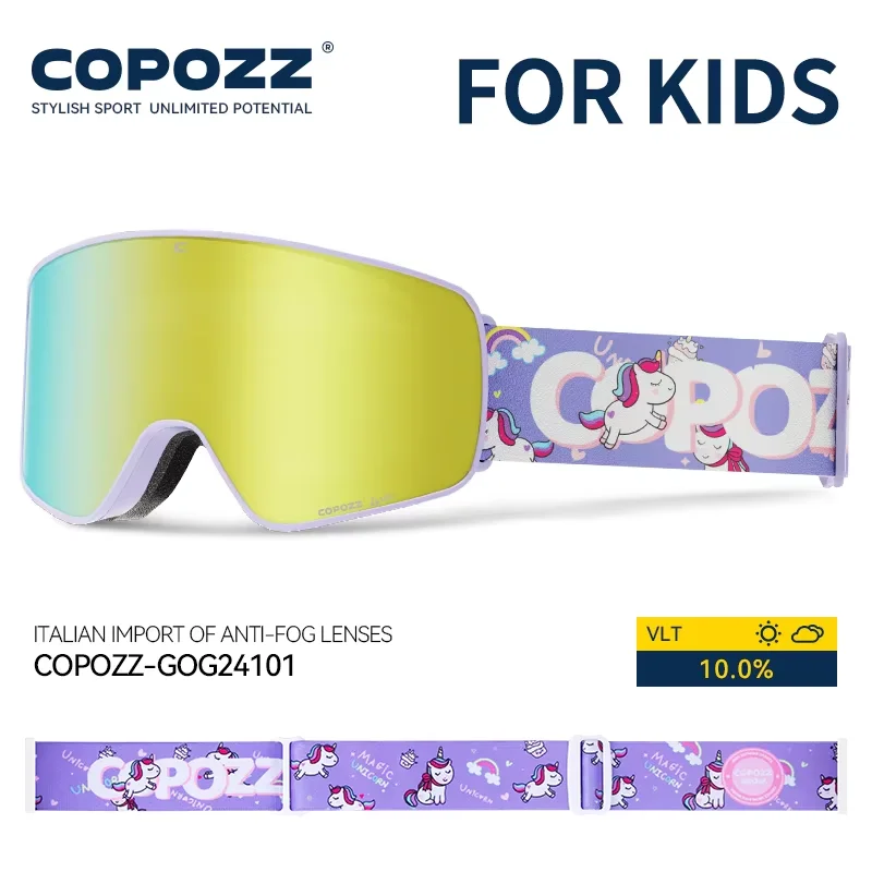 copozz-magnetic-children's-winter-ski-goggles-2s-quick-change-double-layers-ski-eyewear-anti-fog-snowboard-goggles-for-kids
