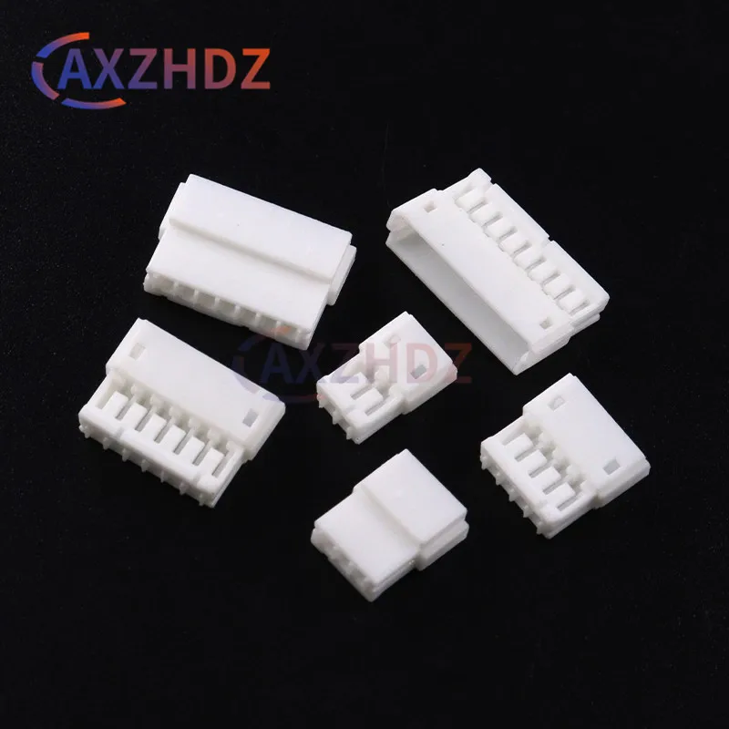 

50PCS ZH1.5MM Connectors Female mid-air Docking Plastic Shell Plug 1.5mm Terminals 2P 3P 4P 5P 6P Housings