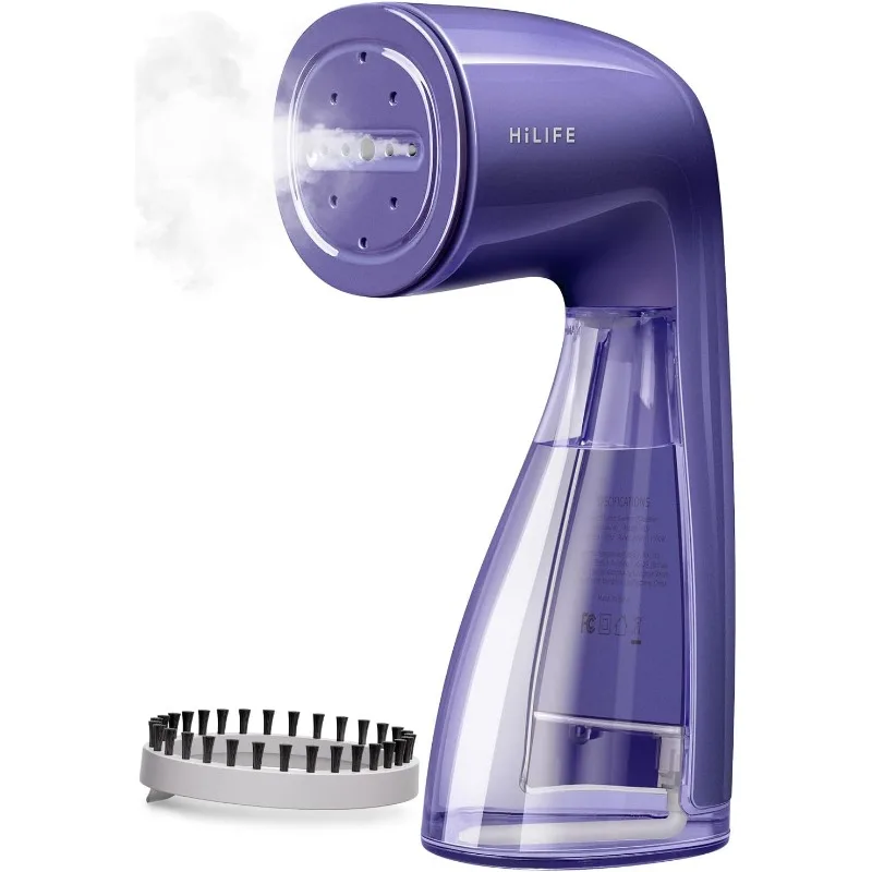 

1100W Clothes Steamer, Fast Wrinkle Removal with Large 300ml Tank, Ideal for All Fabrics, Easy to Use, Compact