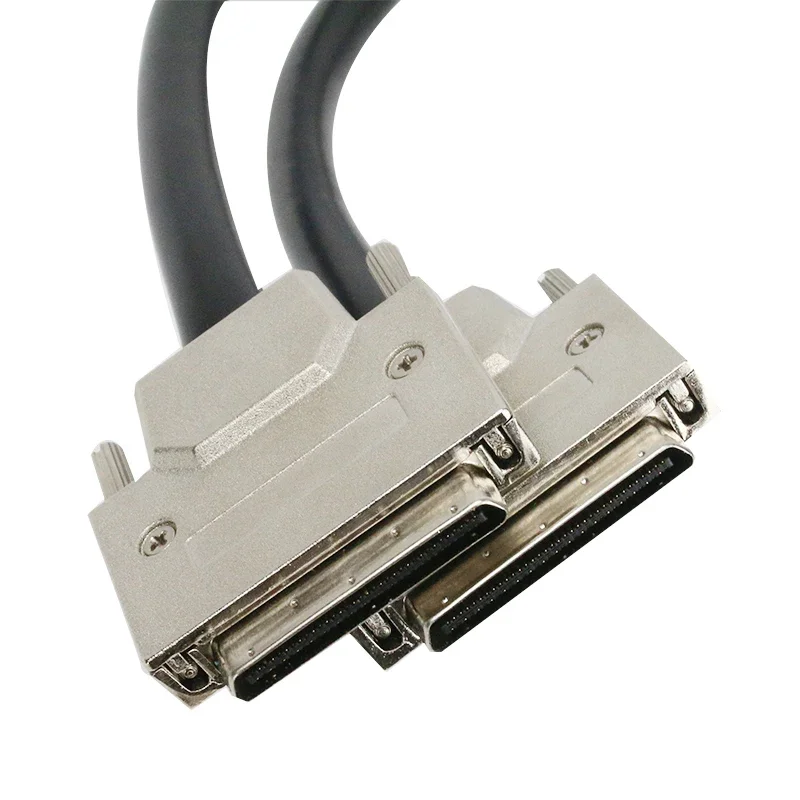 FOR SCSI Cable VHDCI68 To VHDCI68 Cable VHDCI 68 Pin To VHDCI68Pin Male to Male Cable Professional Customization 1M 1.5M 2M 3M