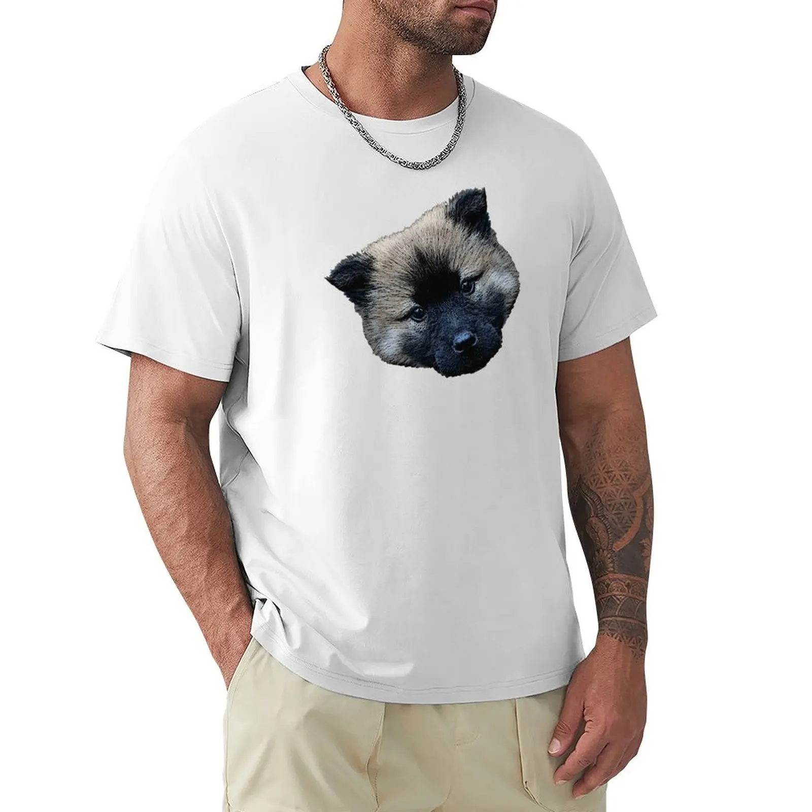 eurasier pup, doggy, eurasier lover T-shirt tops quick-drying shirts graphic tees Men's cotton t-shirt