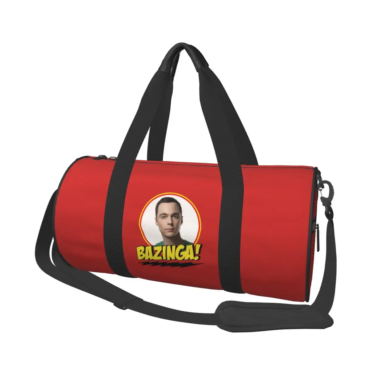 

Bazinga The Big Bang Theory Large Duffle Gym Bag Multi-Functional Duffle Travel Bags Handbags Fitness bag