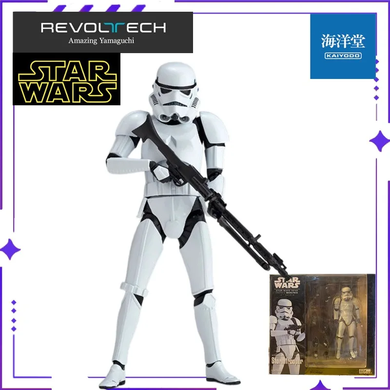 

KAIYODO Original Authentic Wheel Technology STAR WARS: REVO No001 STAR WARS Darth Vader Mobile Doll Exquisite Model Handmade Toy