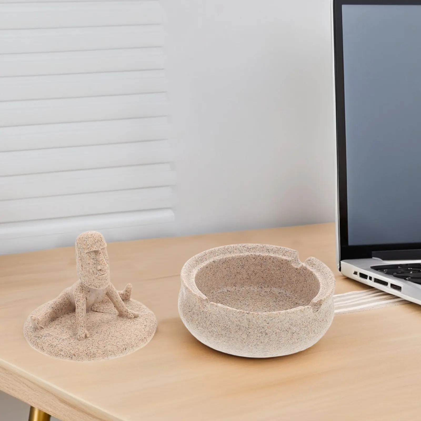 

Resin Ash Collector Desktop Tray Holder Smoking Trays Office Ashtrays Decoration Container Decorative