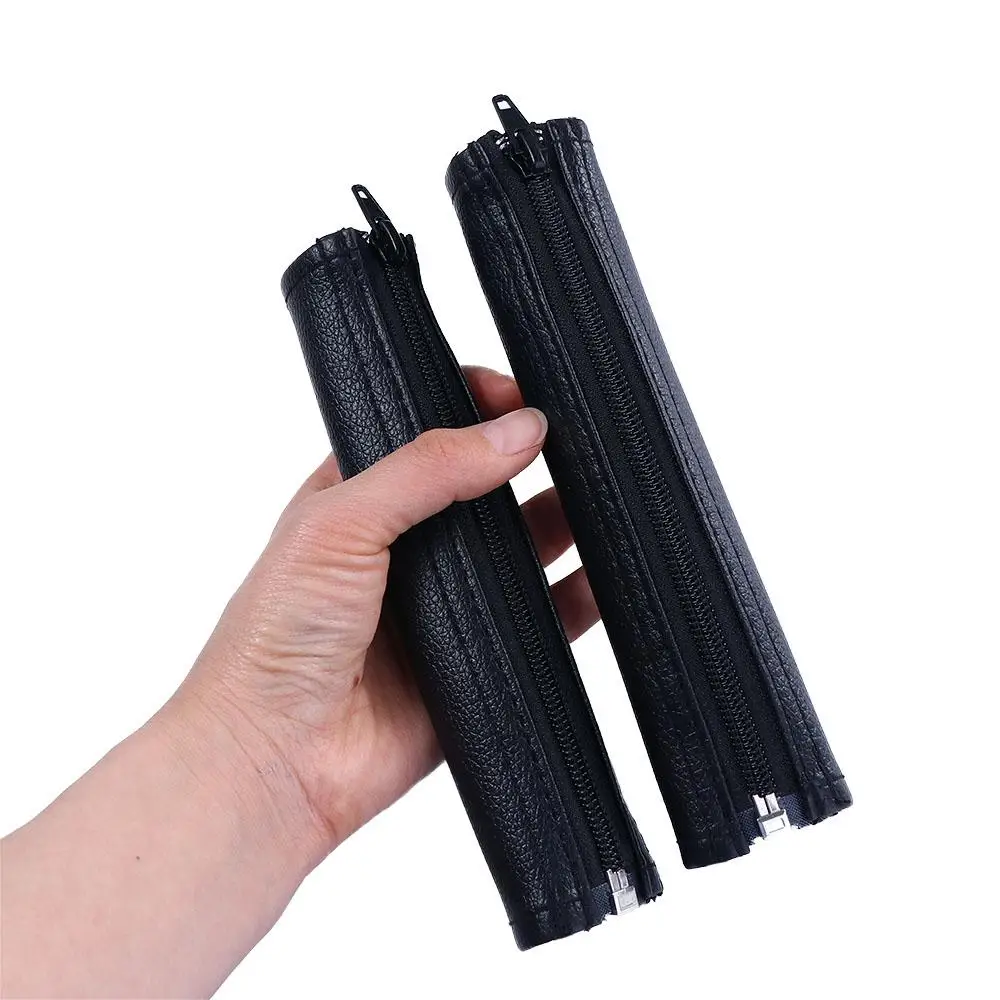 

Zipper Baby Stroller Accessories Baby Car Cart Cover Pushchair Armrest Protector Stroller Handle Cover PU Leather Handle Covers