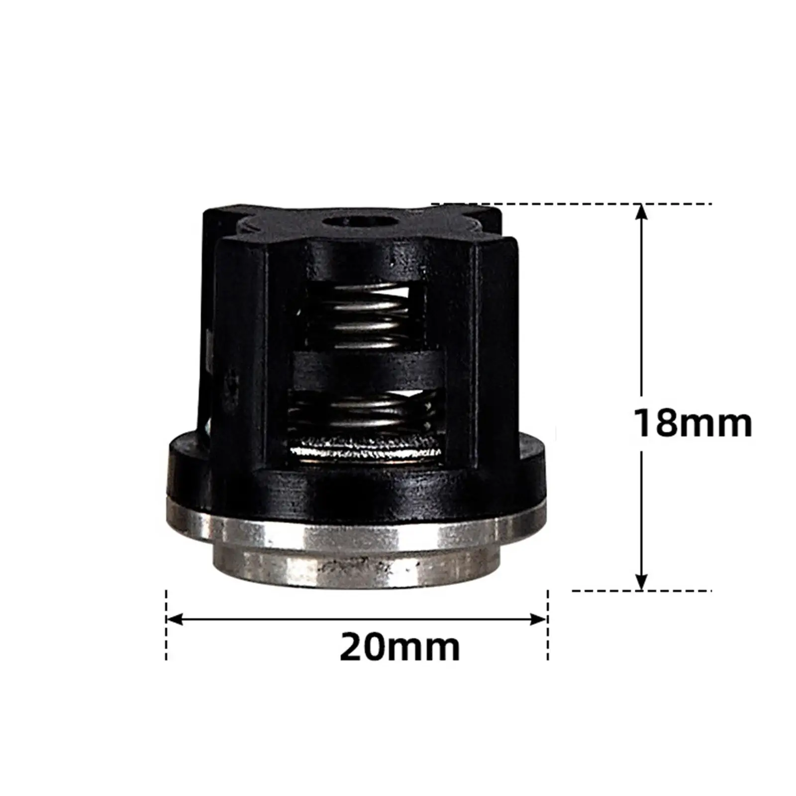 Pump Head Repair Kit Stainless Steel Plastic Check Valve Replacement Set for AR COD2864 High Pressure Plunger Pump