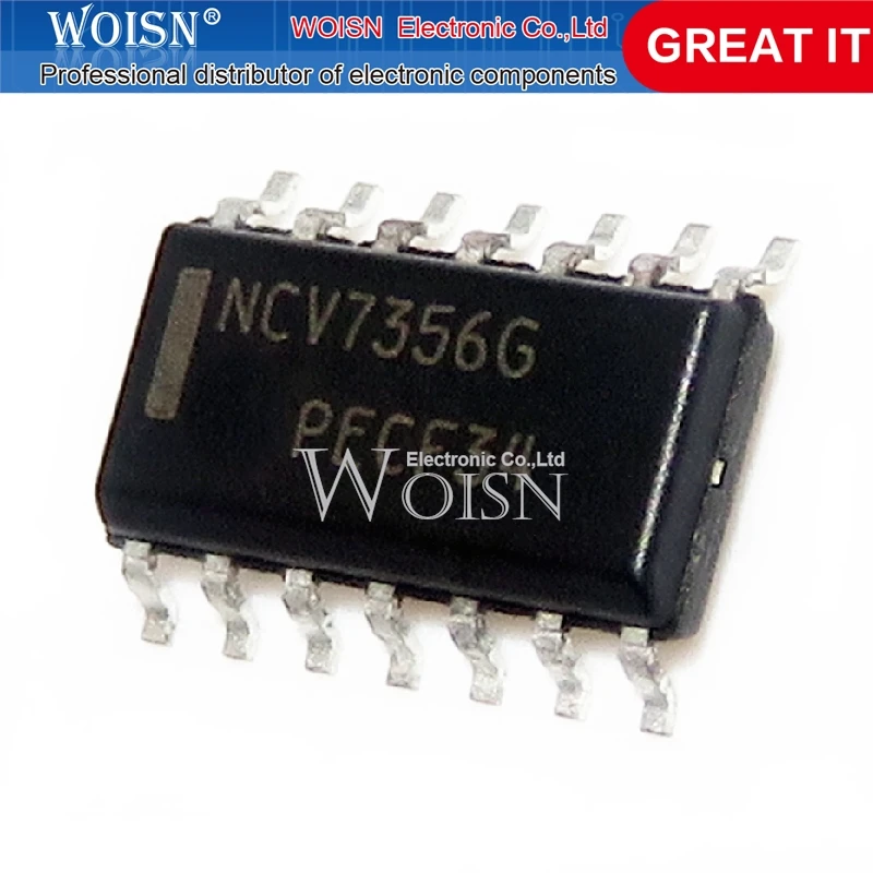 

5pcs/lot NCV7356G NCV7356 V7356 SOP-14