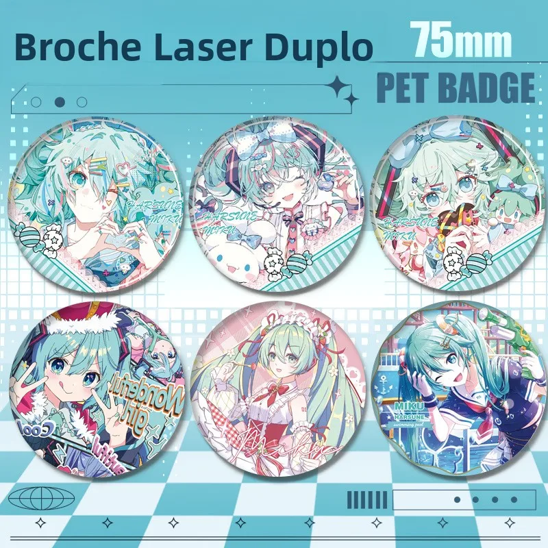 cracha-duplo-de-pet-com-efeito-flash-de-anime-desenho-animado-futurista-vocaloid-75mm-brilho-a-laser-pin-d