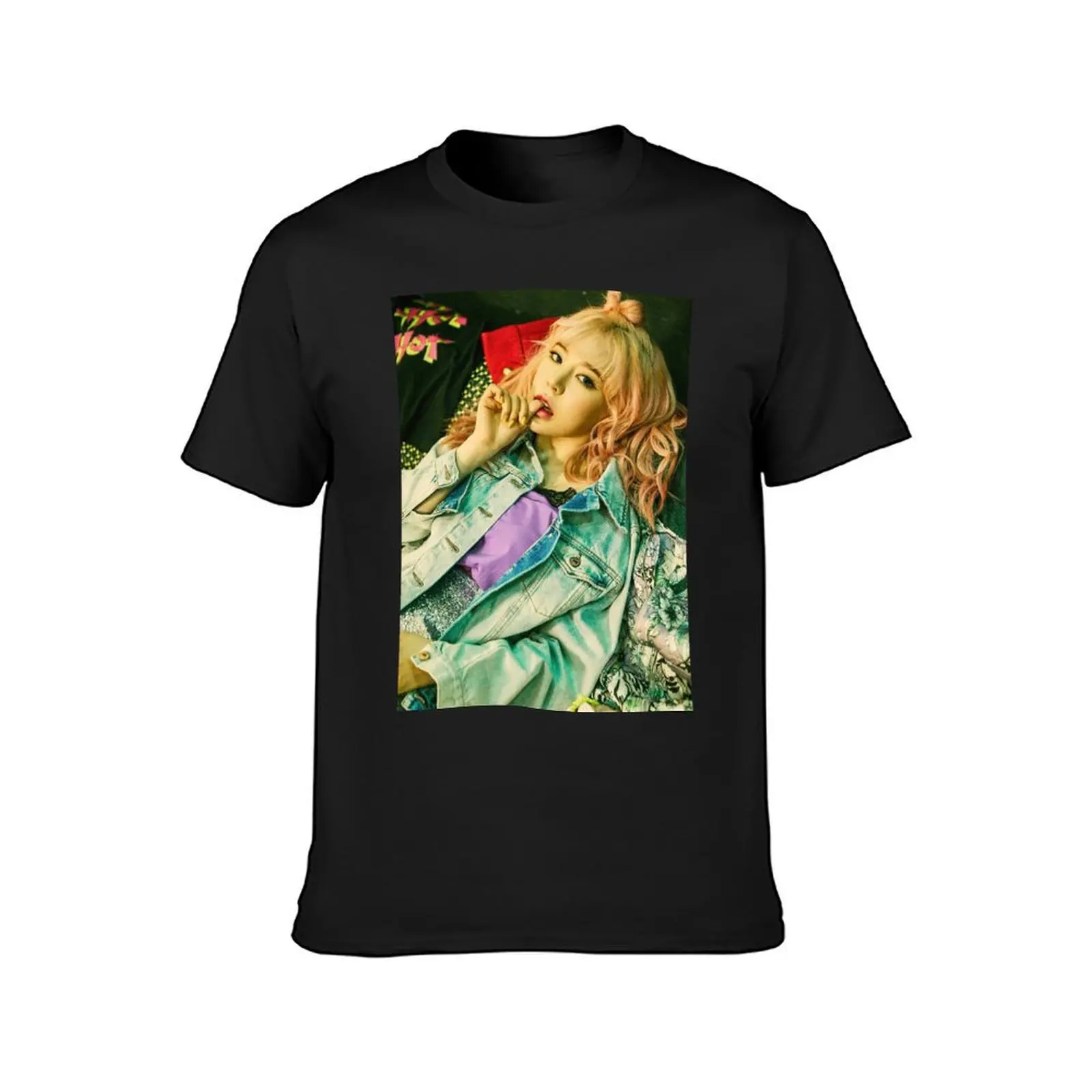 GIRLS GENERATION HOLIDAY NIGHT SUNNY T-Shirt customs vintage clothes plus sizes anime mens champion t shirts