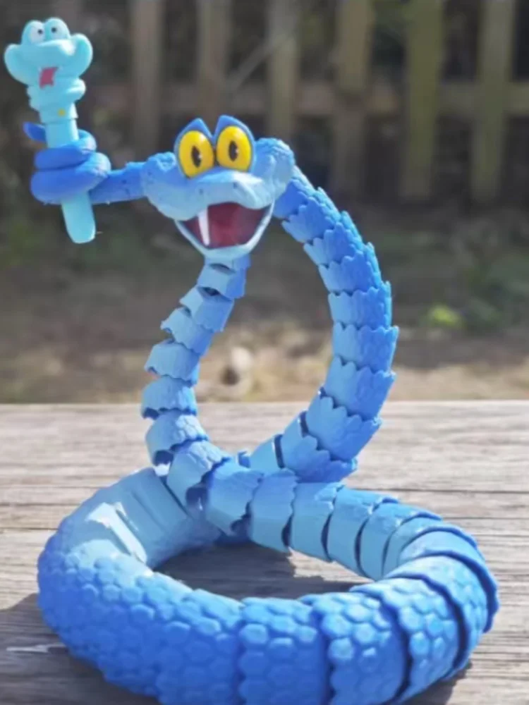ゲイリー・ザ・スネーク ズートピア2 30-68cm 可動式シミュレーションおもちゃヘビ 3Dプリントヘビ ゲイリーモデル かわいい子供向けギフト
