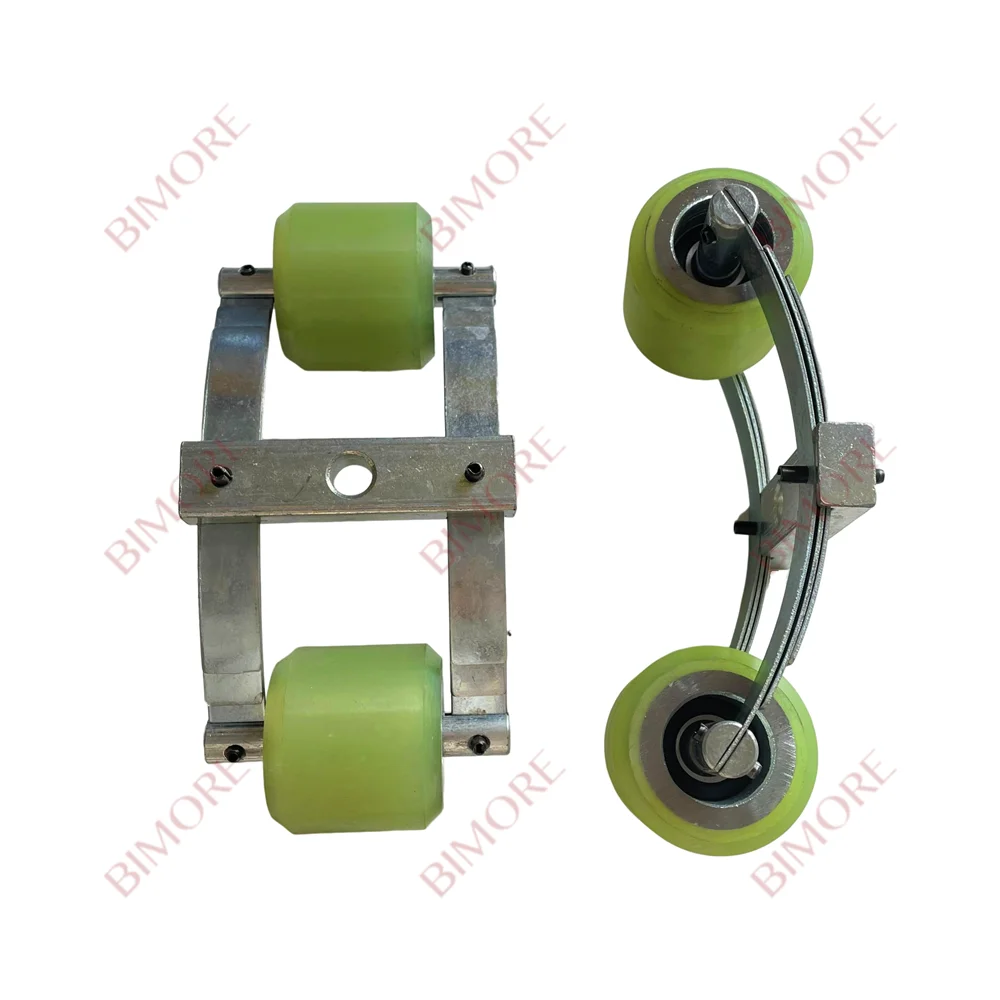 Escalator Pressure Chain Roller Group Handrail Support Roller Assembly 60*55 for mitsubishi escalator parts