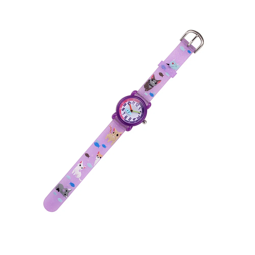 Cartoon Movement Cat Lovely For Lovely Wristwatch Cartoon Watch Students Quartz Watch