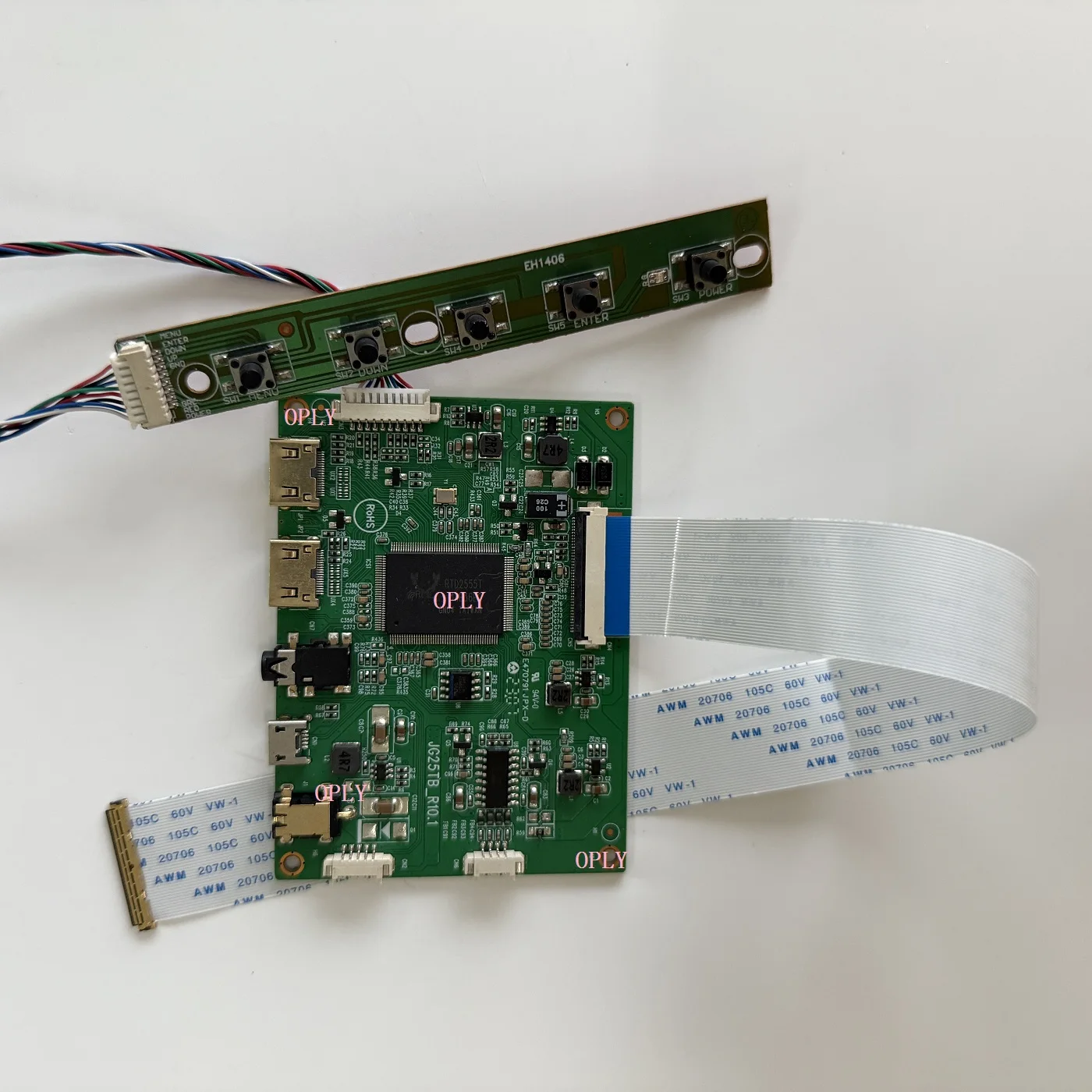 EDP Controller Board 2 MINI HDMI-compatible for LM156LFGL01 LM156LFGL02 LM156LFGL03 LM156LFGL04 LM156LFGL05 LED panel 1920X1080