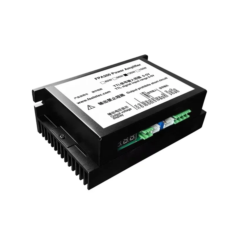 FPA200 Function Signal Generator Compatible DC Power Amplifier Low Distortion Wideband Pulse Amplifier for Lab Testing and