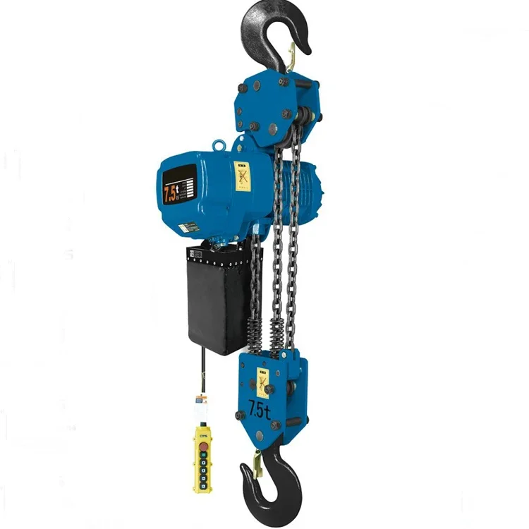 

1 Ton 1.5ton 2 Ton Wire Rope Electric Chain Hoist 220v With Trolley