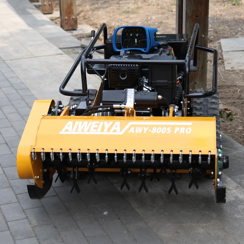 Customized New Design Flail Mower Remote Control Lawn Mower for Dense Weed Clearing