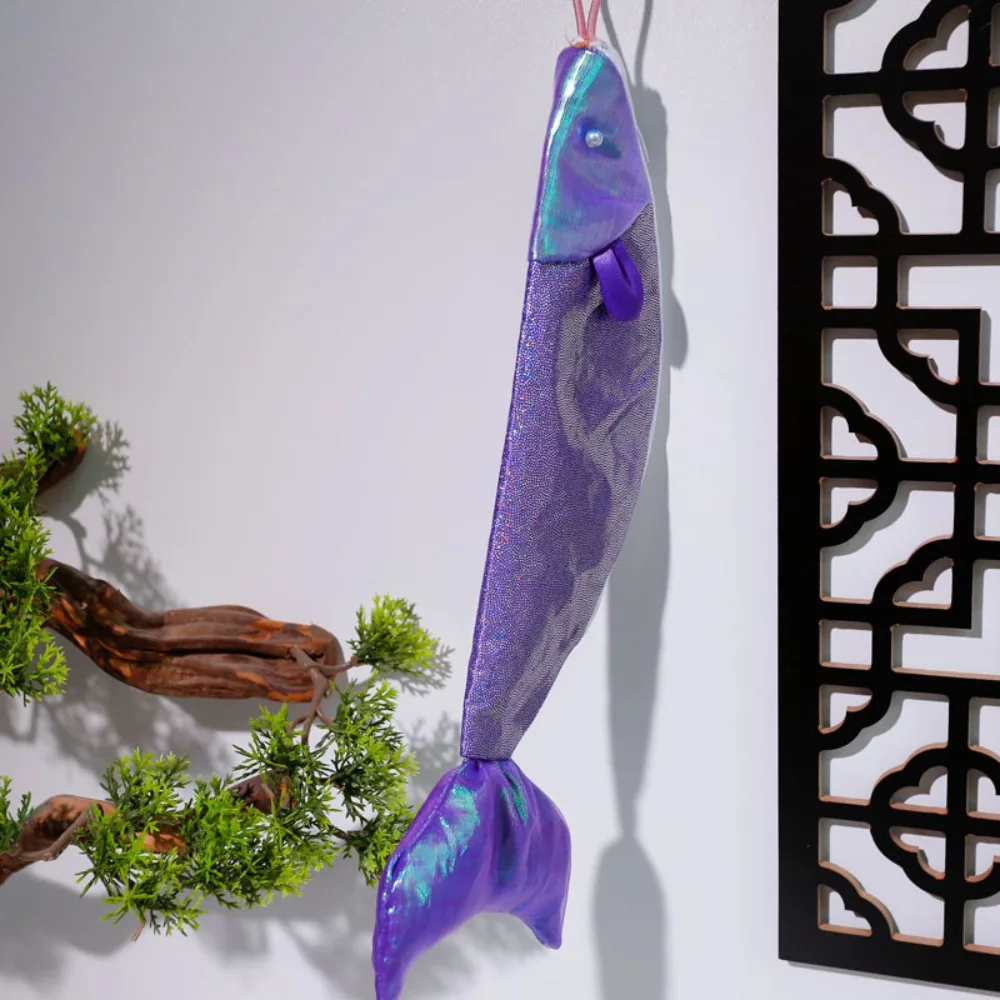 

Koi Fish Tail Pencil Case Sparkling Large Capacity Fish Shape Pen Bag Simulated Portable Fish Pencil Bags Kids Gifts