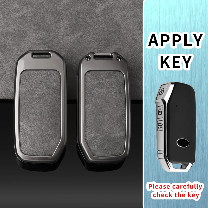 Coque de clé de voiture, porte-clés pour Kia Ceed Cerato Forte NIRO Seltos Sorento Soul Sportage Telluride K5, sans clé