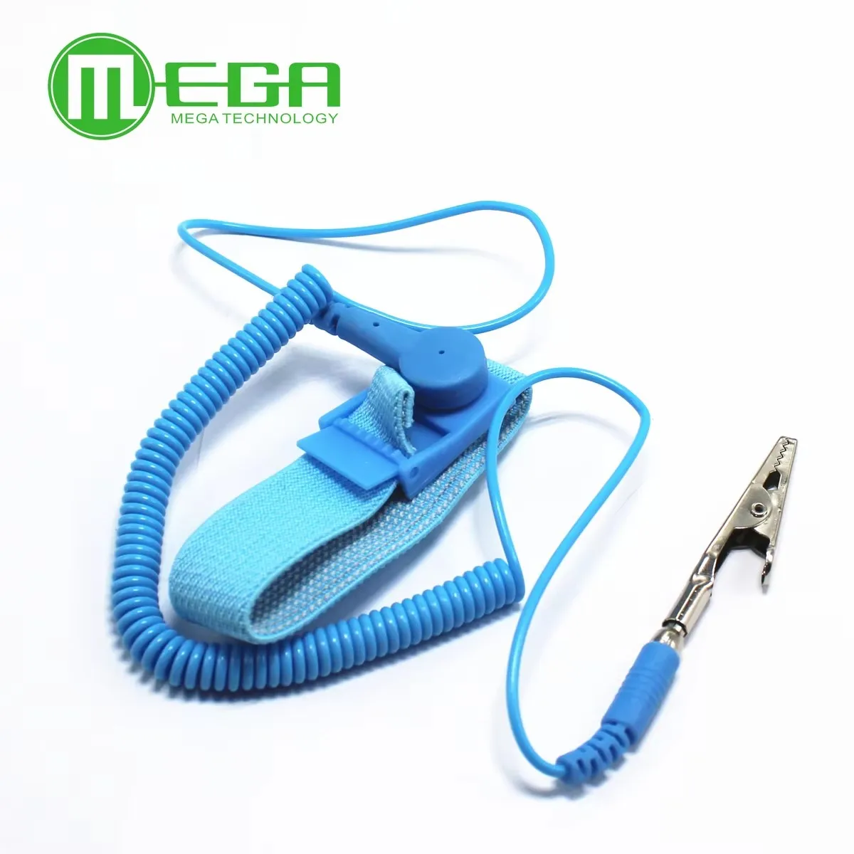 ไร้สายไร้สายคลิปป้องกันไฟฟ้าสถิตย์ Anti Static สายรัดข้อมือ ESD สายรัดข้อมือ Discharge สําหรับช่างไฟฟ้า IC PLCC worker