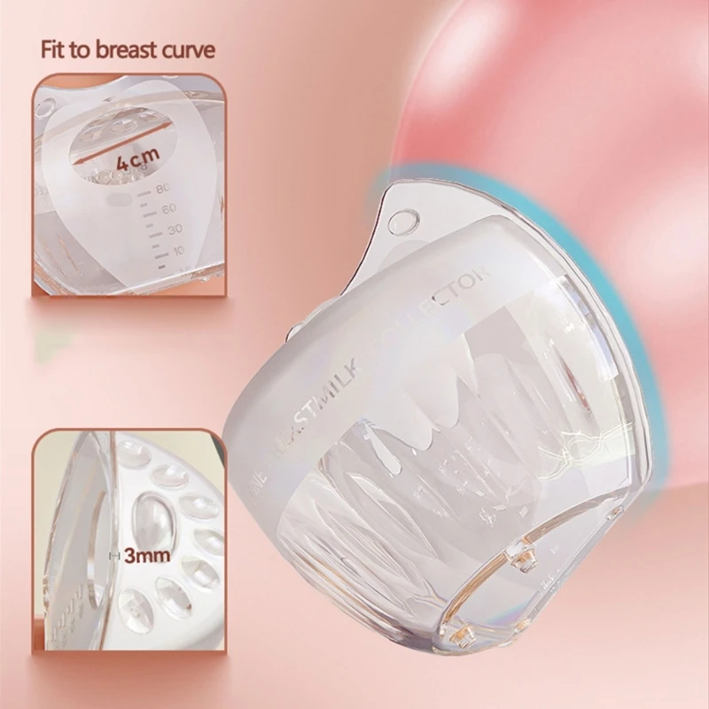 New Breast Milk Collection Wearable Breast Passive Breast Milk Collector